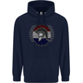 Holland Bodybuilding Flag Gym Training Dutch Mens 80% Cotton Hoodie Navy Blue