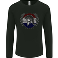Holland Bodybuilding Flag Gym Training Dutch Mens Long Sleeve T-Shirt Black