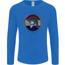 Holland Bodybuilding Flag Gym Training Dutch Mens Long Sleeve T-Shirt Royal Blue