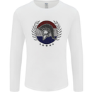 Holland Bodybuilding Flag Gym Training Dutch Mens Long Sleeve T-Shirt White