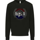 Holland Bodybuilding Flag Gym Training Dutch Mens Sweatshirt Jumper Black