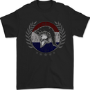 Holland Bodybuilding Flag Gym Training Dutch Mens T-Shirt 100% Cotton Black