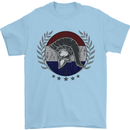 Holland Bodybuilding Flag Gym Training Dutch Mens T-Shirt 100% Cotton Light Blue