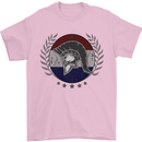 Holland Bodybuilding Flag Gym Training Dutch Mens T-Shirt 100% Cotton Light Pink