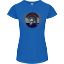 Holland Bodybuilding Flag Gym Training Dutch Womens Petite Cut T-Shirt Royal Blue