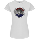 Holland Bodybuilding Flag Gym Training Dutch Womens Petite Cut T-Shirt White