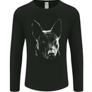 Hollandse Herdershond Dutch Shepherd Dog Mens Long Sleeve T-Shirt Black