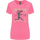 Home Run Vintage Baseball Player Womens Wider Cut T-Shirt Azalea