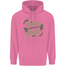 Home is Where My Plants Are Funny Gardening Mens 80% Cotton Hoodie Azelea