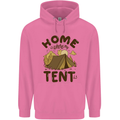 Home is Where My Tent is Funny Camping Childrens Kids Hoodie Azalea