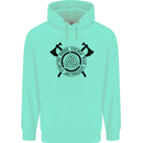 Honor Vikings War Adrenaline Fighting Childrens Kids Hoodie Peppermint