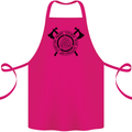 Honor Vikings War Adrenaline Fighting Cotton Apron 100% Organic Pink