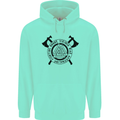 Honor Vikings War Adrenaline Fighting Mens 80% Cotton Hoodie Peppermint