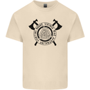 Honor Vikings War Adrenaline Fighting Mens Cotton T-Shirt Tee Top Natural