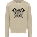 Honor Vikings War Adrenaline Fighting Mens Sweatshirt Jumper Sand