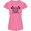 Honor Vikings War Adrenaline Fighting Womens Petite Cut T-Shirt Azalea