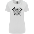 Honor Vikings War Adrenaline Fighting Womens Wider Cut T-Shirt White