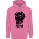 Hope for Equality Black Lives Matter LGBT Mens 80% Cotton Hoodie Azelea