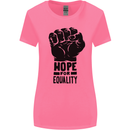 Hope for Equality Black Lives Matter LGBT Womens Wider Cut T-Shirt Azalea