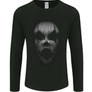 Horror Clown Face Halloween Mens Long Sleeve T-Shirt Black