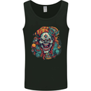 Horror Clown Halloween Satan Evil Skull Demon Mens Vest Tank Top Black