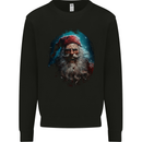 Horror Zombie Santa Claus Christmas Halloween Mens Sweatshirt Jumper Black