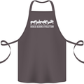 Horse Riding Evolution Equestrian Cotton Apron 100% Organic Dark Grey