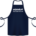 Horse Riding Evolution Equestrian Cotton Apron 100% Organic Navy Blue
