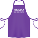 Horse Riding Evolution Equestrian Cotton Apron 100% Organic Purple