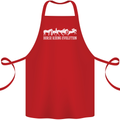 Horse Riding Evolution Equestrian Cotton Apron 100% Organic Red