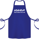 Horse Riding Evolution Equestrian Cotton Apron 100% Organic Royal Blue
