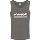 Horse Riding Evolution Equestrian Mens Vest Tank Top Charcoal
