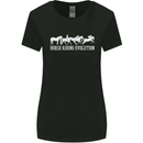 Horse Riding Evolution Equestrian Womens Wider Cut T-Shirt Black