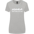 Horse Riding Evolution Equestrian Womens Wider Cut T-Shirt Sports Grey
