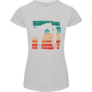 Horse Riding My Wild Heart Equestrian Womens Petite Cut T-Shirt Sports Grey
