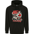 Hot Rod Delinquents Thrills Chills & Spills Childrens Kids Hoodie Black