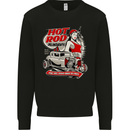Hot Rod Delinquents Thrills Chills & Spills Mens Sweatshirt Jumper Black