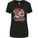 Hot Rod Delinquents Thrills Chills & Spills Womens Wider Cut T-Shirt Black
