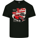 Hot Rod Kustom Burn Out and Then Fade Away Kids T-Shirt Childrens Black