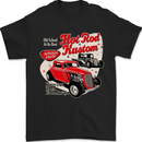 Hot Rod Kustom Burn Out and Then Fade Away Mens T-Shirt 100% Cotton Black