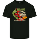 Hot Rods Wild and Free American Classic Cars Mens Cotton T-Shirt Tee Top Black