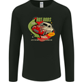 Hot Rods Wild and Free American Classic Cars Mens Long Sleeve T-Shirt Black