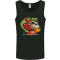 Hot Rods Wild and Free American Classic Cars Mens Vest Tank Top Black