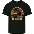 Human to Monkey in 10 Beers Funny Alcohol Mens Cotton T-Shirt Tee Top Black
