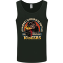 Human to Monkey in 10 Beers Funny Alcohol Mens Vest Tank Top Black