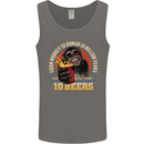 Human to Monkey in 10 Beers Funny Alcohol Mens Vest Tank Top Charcoal