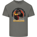 Human to Monkey in Ten Beers Funny Alcohol Mens Cotton T-Shirt Tee Top Charcoal