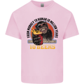 Human to Monkey in Ten Beers Funny Alcohol Mens Cotton T-Shirt Tee Top Light Pink