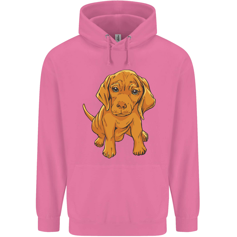 Hungarian Magyar Magyar Vizsla Puppy Dog Mens 80% Cotton Hoodie Azelea
