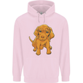Hungarian Magyar Magyar Vizsla Puppy Dog Mens 80% Cotton Hoodie Light Pink